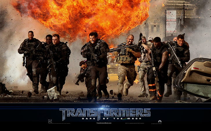 Wojsko w Transformers 3, transformers, wojsko, Tapety HD