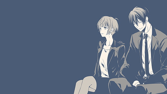 Anime, Psycho-Pass, Akane Tsunemori, Nobuchika Ginoza, HD-Hintergrundbild HD wallpaper