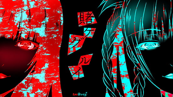 Anime, Kakegurui, Yumeko Jabami, Wallpaper HD HD wallpaper
