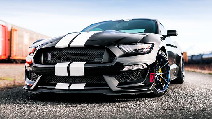 Mustang, Ford, Shelby, GT350, Ford Mustang Shelby GT350, Sfondo HD