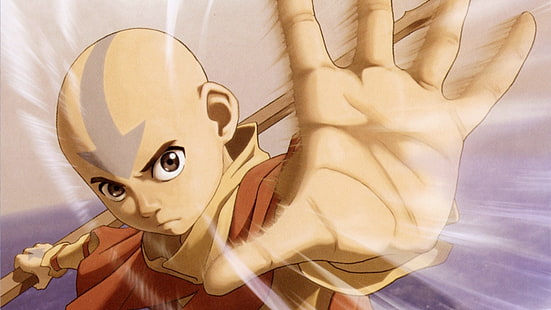 Aang de la ilustración de Avatar, Avatar: The Last Airbender, Aang, Fondo de pantalla HD HD wallpaper