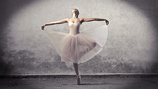 Donne, balletto, ballerina, ragazza, donna, Sfondo HD HD wallpaper