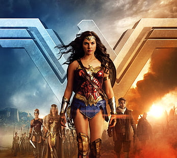 Wonder Woman, 5K, 2017, Gal Gadot, HD wallpaper HD wallpaper
