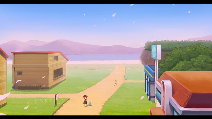 لقطة شاشة لعبة Pokemon ، Pokémon ، ألعاب فيديو، خلفية HD