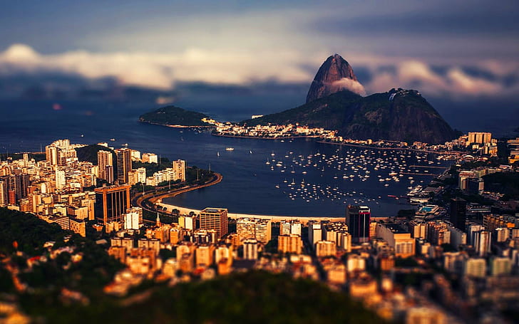 Ciudad maravillosa Brasil, mundo, brasil, paisaje urbano, ciudad, Fondo de pantalla HD
