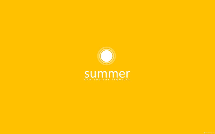 여름, 비문, 태양, 기분, HD 배경 화면