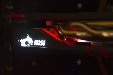 MSi-Logo, MSI, HD-Hintergrundbild HD wallpaper