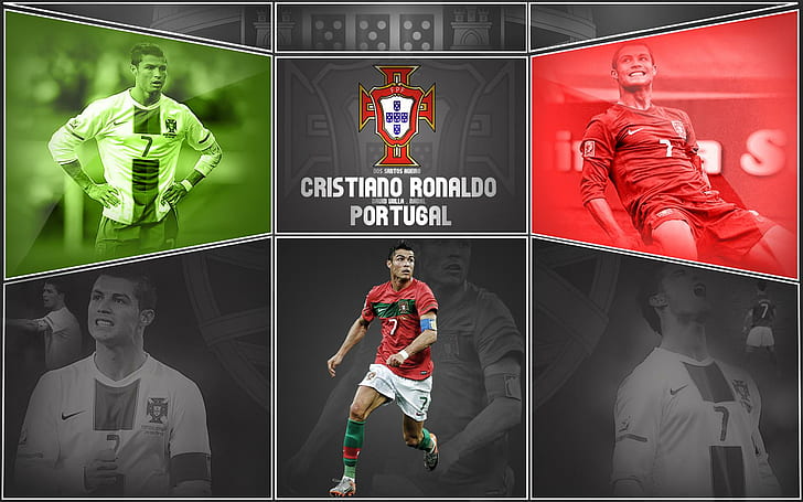 クリスティアーノロナウドポルトガルサッカー、クリスティアーノロナウドポルトガル、クリスティアーノロナウド、ロナウド、有名人、有名人、男の子、サッカー、スポーツ、 HDデスクトップの壁紙