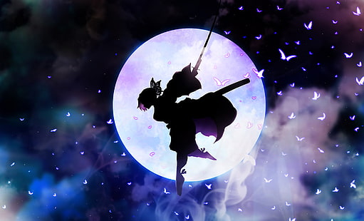 Anime, Demon Slayer: Kimetsu no Yaiba, Shinobu Kochou, วอลล์เปเปอร์ HD HD wallpaper
