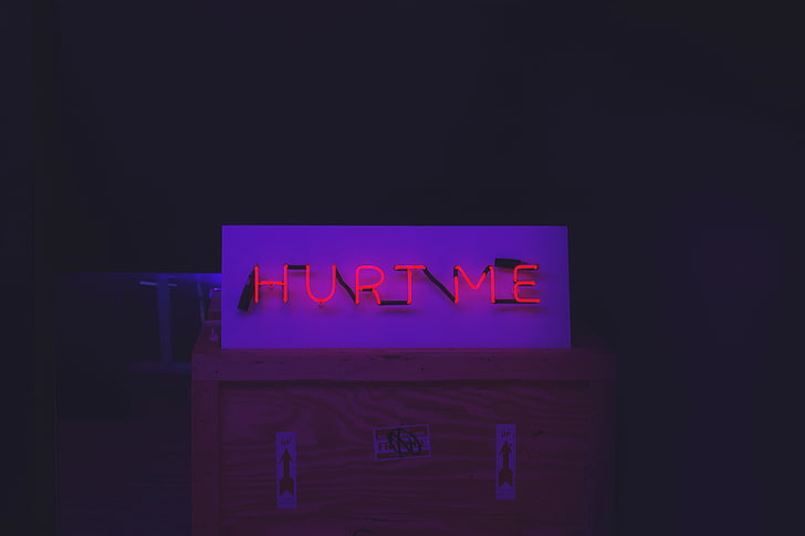 neon, kotak, Wallpaper HD