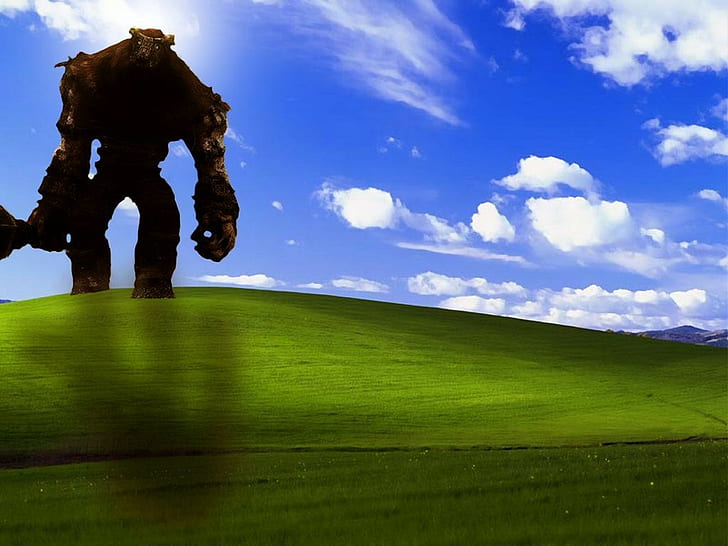 Shadow of the Colossus, video games, Windows XP, HD wallpaper