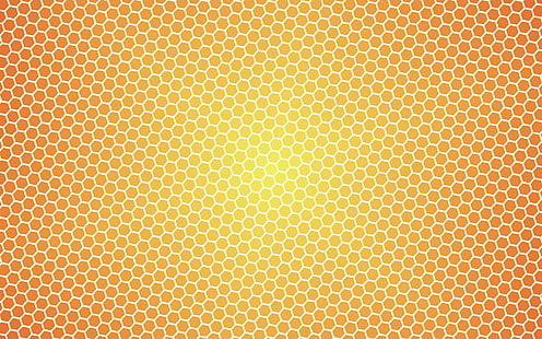 favos de mel hexágono abstrata, HD papel de parede HD wallpaper