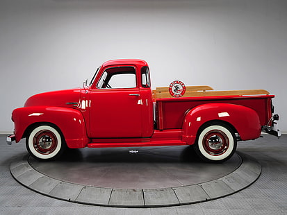 1950, 3100, 3104, Chevrolet, picape, retrô, caminhão, HD papel de parede HD wallpaper