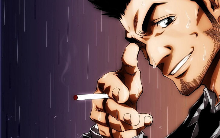 männliche Anime Charakter Tapete, Bleach, Isshin Kurosaki, HD-Hintergrundbild