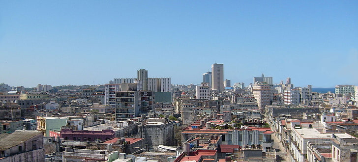 Kuba, Fabrik, Havanna, Himmel, Stadt, HD-Hintergrundbild