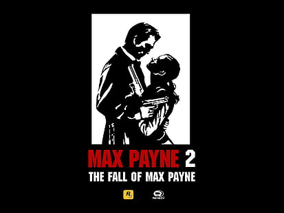Max Payne 2 la couverture de jeu La chute de Max Payne, max payne 2, la chute de max payne, femme, pistolets, couverture, Fond d'écran HD HD wallpaper