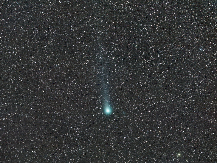 комета, комета Лавджоя, космос, звёзды, ночное небо, НАСА, HD обои