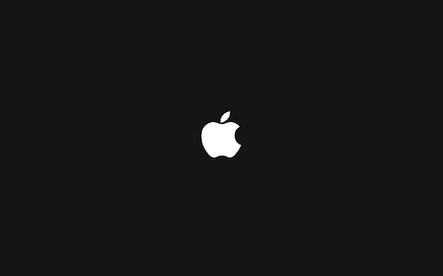 Apple, Mac, varumärke, logotyp, mörk, bakgrund, HD tapet HD wallpaper