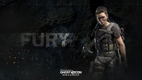 Ghost Recon Breakpoint و Tom Clancy's Ghost Recon Breakpoint وفن ألعاب الفيديو وشخصيات ألعاب الفيديو و Ghost Recon و Tom Clancy's و Ubisoft، خلفية HD HD wallpaper