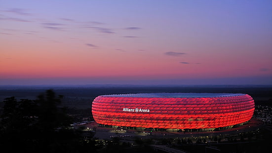 Tyskland, stadion, Bayern Munchen, Allianz Arena, Bayern München, HD tapet HD wallpaper