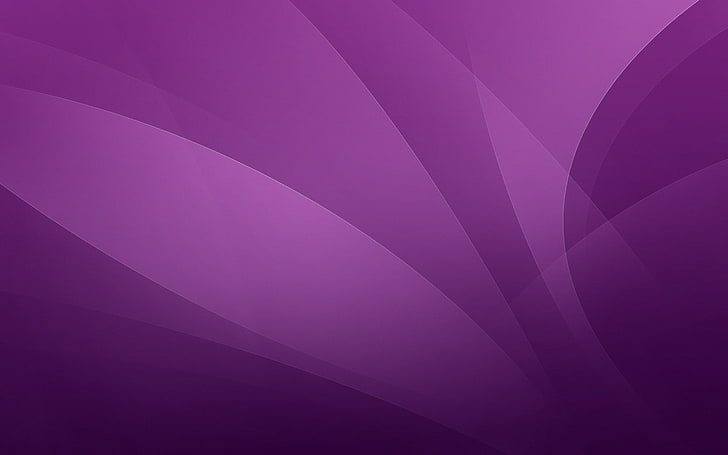 wallpaper ungu, latar belakang sederhana, bentuk gelombang, Wallpaper HD