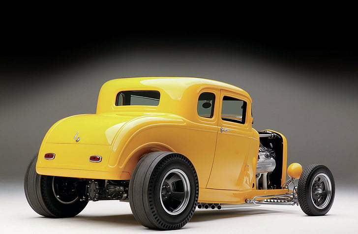 1932, coupe, pięć, ford, gorący, hotrod, pręt, pręty, usa, okno, Tapety HD