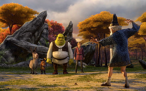 Shrek, Shrek den tredje, HD tapet HD wallpaper