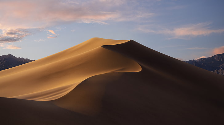 Stock, macOS Mojave, Dunes, Night, Desert, 5K, HD wallpaper |  Wallpaperbetter