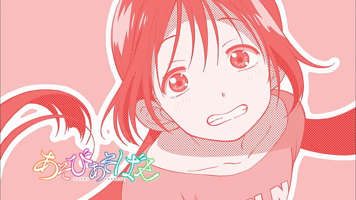 Asobi Asobase, garotas de anime, Hanako Honda (Asobi Asobase), HD papel de parede