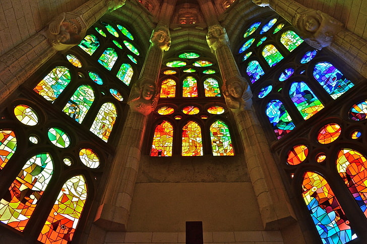 Photography, Stained Glass, Church, Colorful, Window, HD wallpaper