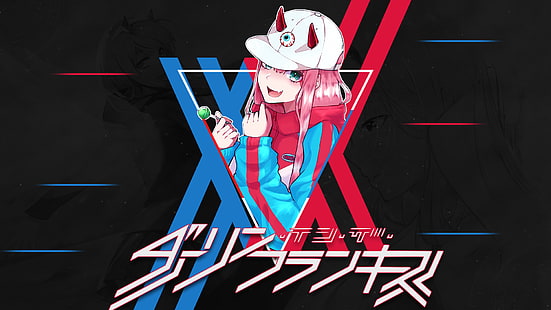 Anime, Anime Girls, Liebling im FranXX, Zero Two (Liebling im FranXX), Code: 002, HD-Hintergrundbild HD wallpaper