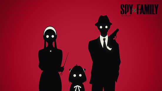 Spy x Family, Yor Forger, Loid Forger, Anya Forger, Wallpaper HD HD wallpaper