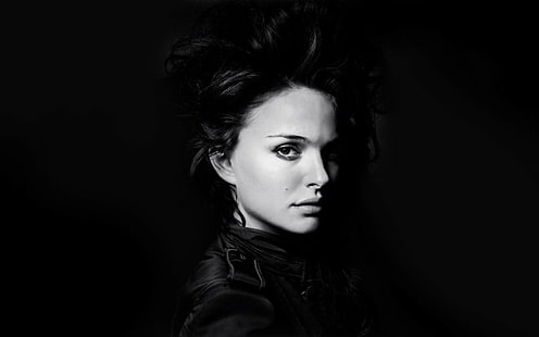 Natalie Portman, femmes, visage, portrait, actrice, célébrité, modèle, Fond d'écran HD HD wallpaper