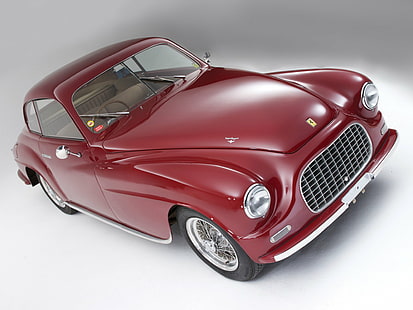 166, 1950, coupé, ferrari, inter, retro, supercar, gira, Fondo de pantalla HD HD wallpaper