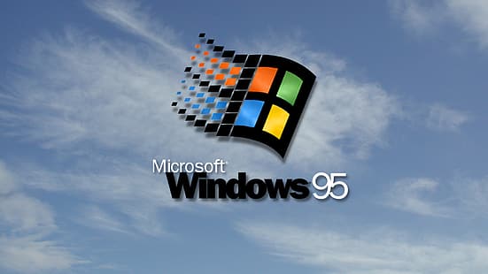 Dampfwelle, 90er Jahre, Windows 95, HD-Hintergrundbild HD wallpaper