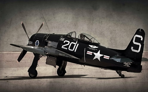 เครื่องบินทหาร Grumman F8F Bearcat, วอลล์เปเปอร์ HD HD wallpaper