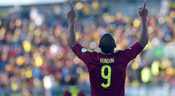 Salomon Rondon, sport, fotboll, fotbollsspelare, bokeh, rondon, salomon, salomonrondon, HD tapet