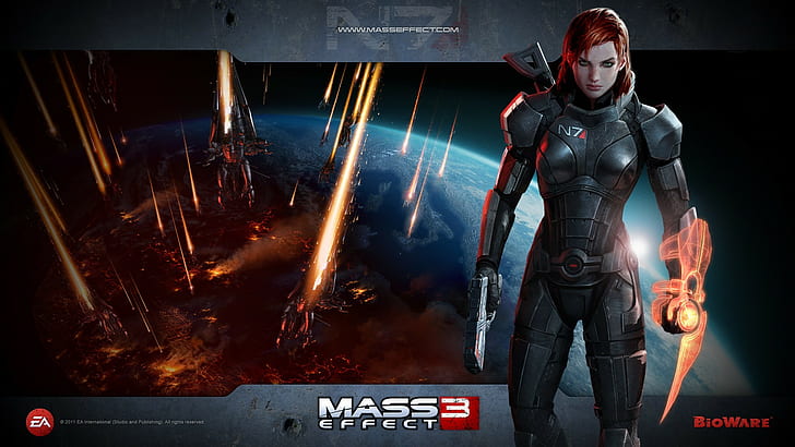 jogos de vídeo, Mass Effect 3, Mass Effect, HD papel de parede