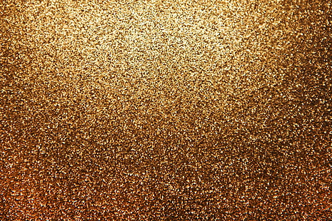 guld glitter dekor, sand, ljus, glans, struktur, guld, glans, guld damm, guld sand, HD tapet HD wallpaper
