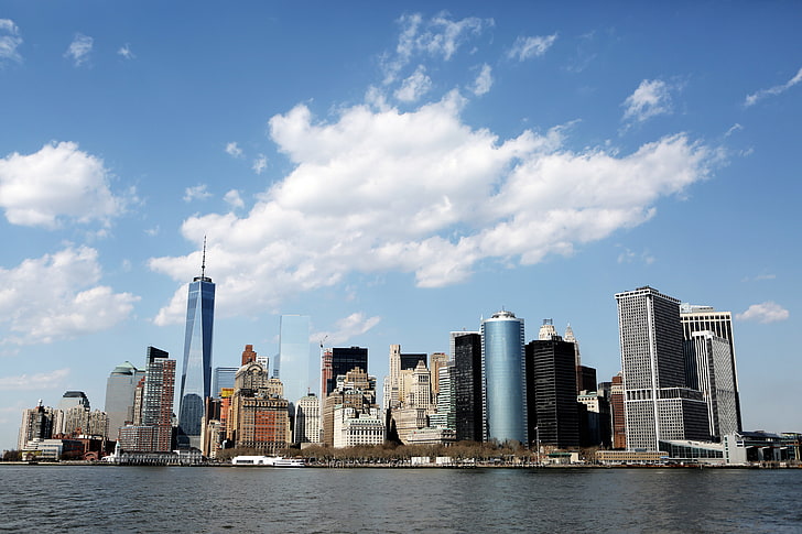 paysage urbain, ville, New York City, Battery Park City, Fond d'écran HD