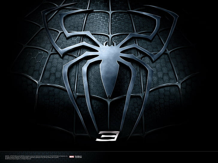 Wallpaper Logo Spiderman 3d Image Num 44