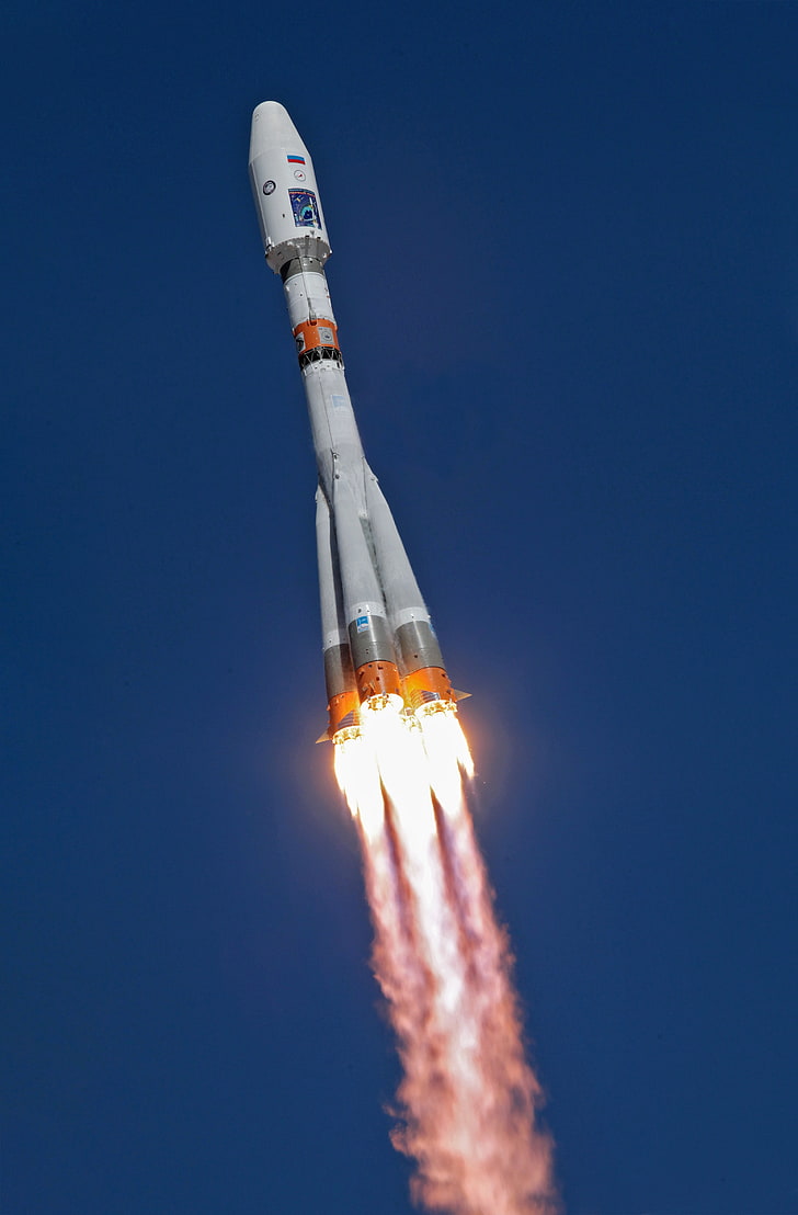 Roscosmos, Soyuz, Sfondo HD, sfondo telefono