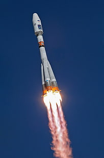 Roscosmos, Soyuz, HD wallpaper HD wallpaper