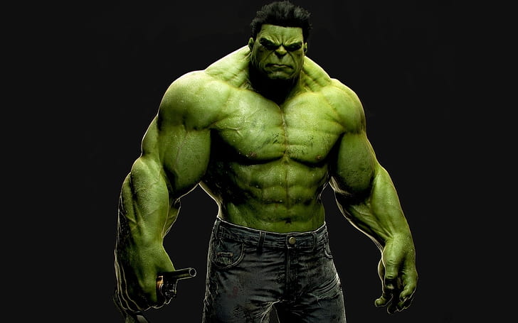 Hulk The Hulk HD, foto hulk, kartun / komik, the, hulk, Wallpaper HD