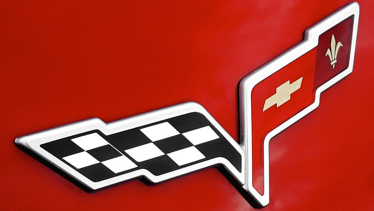 chevrolet logo car, HD wallpaper