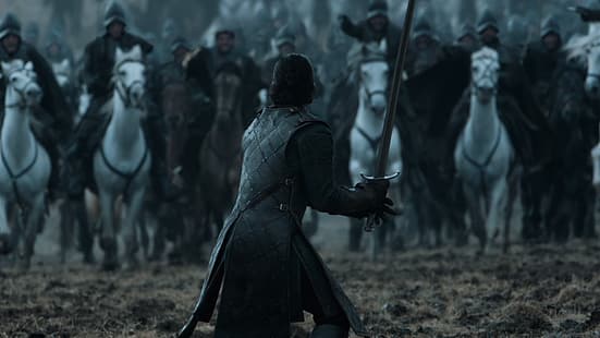 Jon Snow, Aegon Targaryen, Game of Thrones, guerre, Fond d'écran HD HD wallpaper