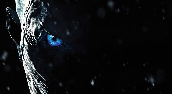 Game Of Thrones Saison 7 White Walkers HD Wallpaper, monstre gris aux yeux bleus fond d'écran numérique, films, Game of Thrones, film, 2017, jeux de trônes, saison 7, Fond d'écran HD HD wallpaper