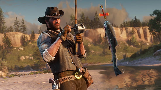 Red Dead Redemption, Rockstar-Spiele, Red Dead Redemption 2, Videospiele, HD-Hintergrundbild HD wallpaper