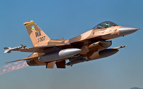 Chasseurs à réaction, F-16 Fighting Falcon de General Dynamics, Fond d'écran HD HD wallpaper