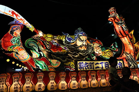 Feiertag, Nebuta-Sommerfestival, Aomori, Festival, Japan, Matsuri, HD-Hintergrundbild HD wallpaper